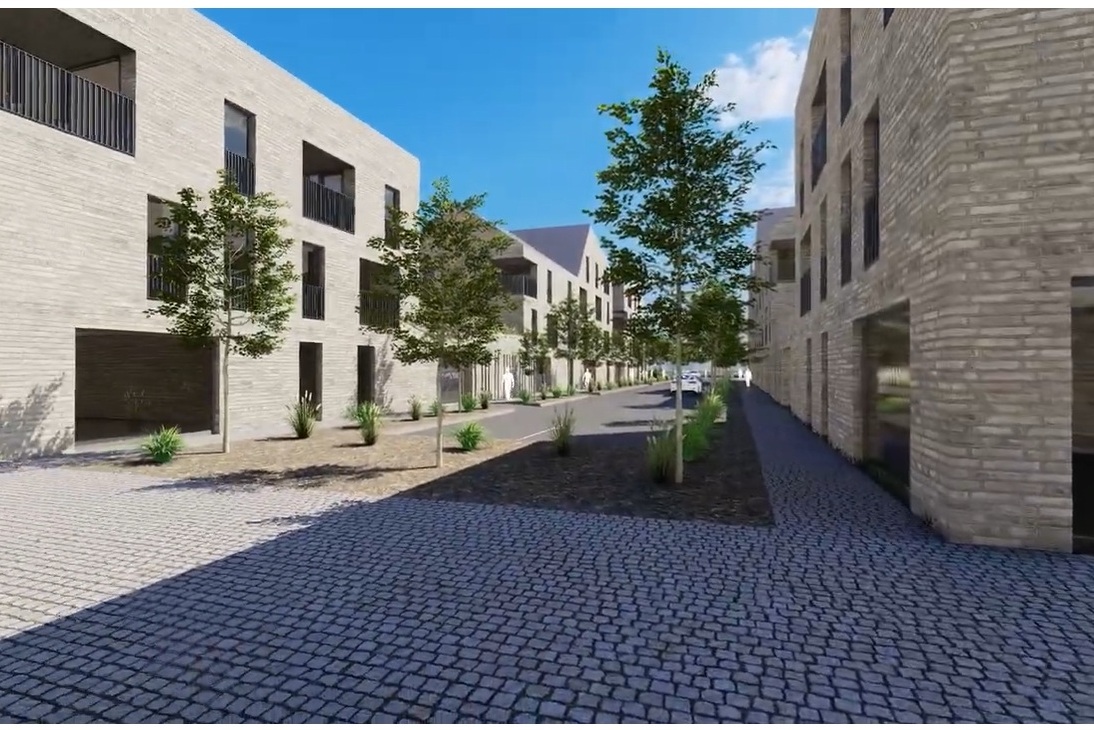 Lakópark látványterve